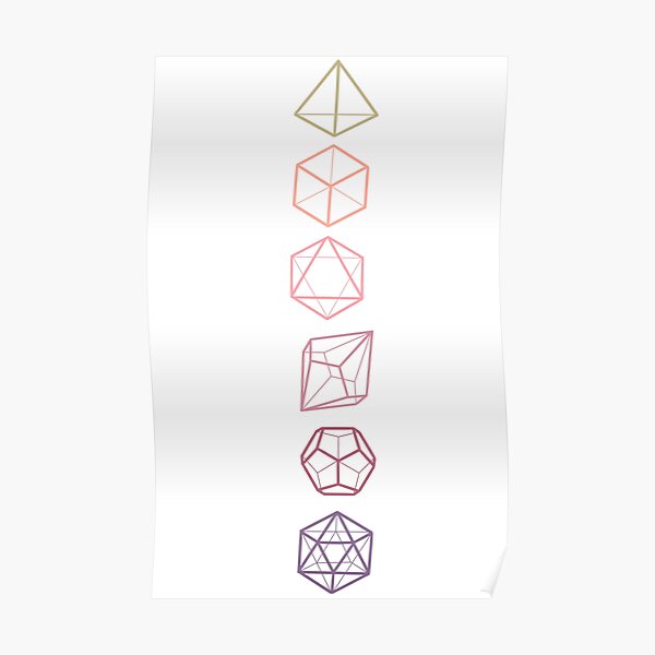 DND Dice Poster