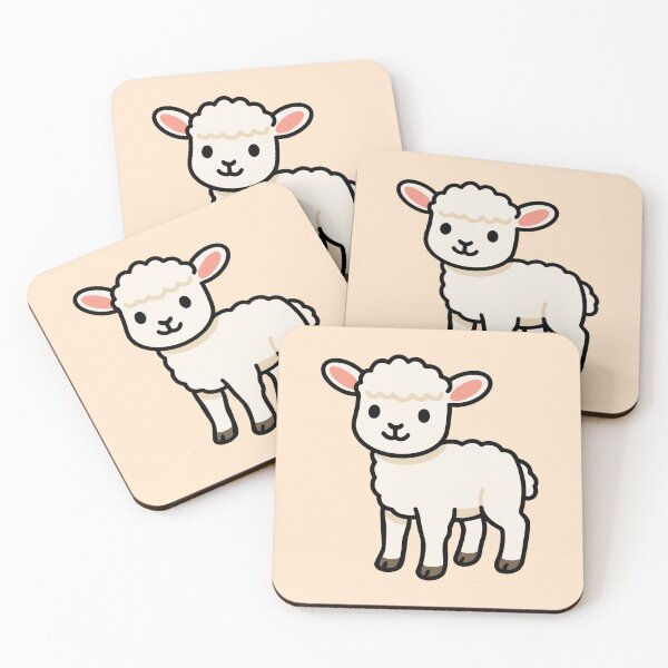 Item preview, Fluffy Lamb designed and sold by WildlifeDoodle.
