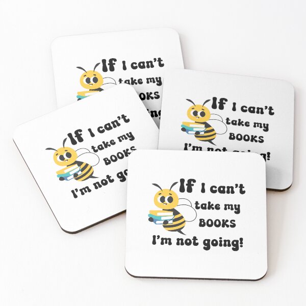 Item preview, If I can't Take My Books I'm Not Going.  designed and sold by K.M. Creations.