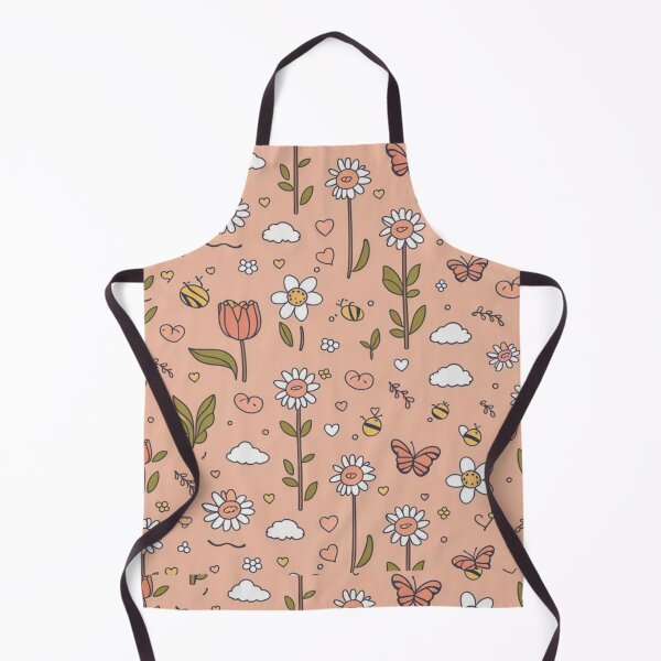Item preview, Cute Spring Wallpapers – Kawaii Flowers & Butterflies Pattern designed and sold by MOTAS FASHION .