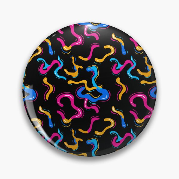 Item preview, Abstract Colorful Wavy Squiggles Pattern designed and sold by Elatedowl.