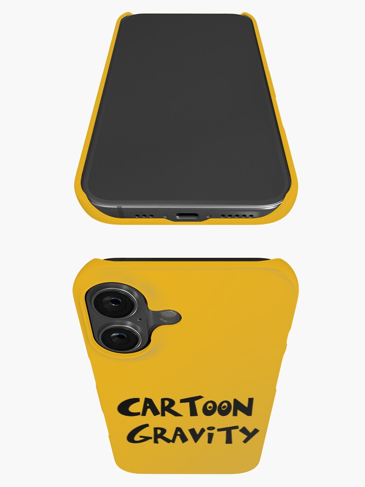Thumbnail 3 of 4, iPhone Case, Cartoon Gravity designed and sold by PleasantGreen.