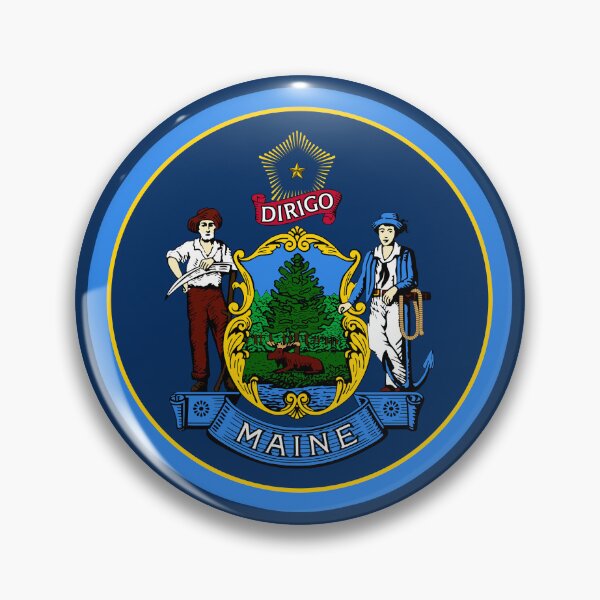 Item preview, MAINE Gifts, Stickers & Products (F) designed and sold by mpodger.