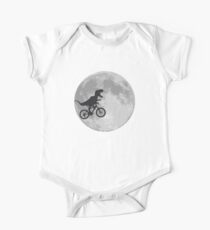 T-rex riding a bike One Piece - Short Sleeve