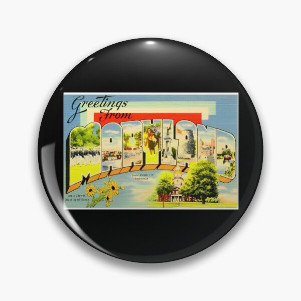 Item preview, Recuerdo retro Saludos desde Maryland designed and sold by DankThreads.
