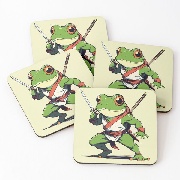Item preview, Frog ninja designed and sold by Atlantico54.