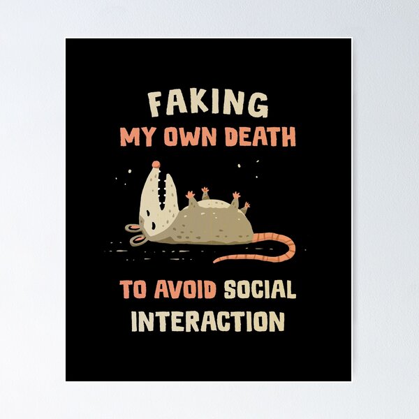 Item preview, Avoiding Social Interaction designed and sold by kg07.