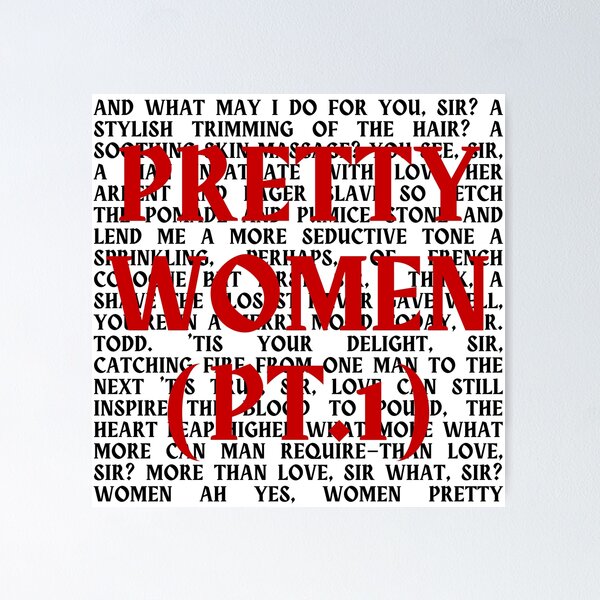 Item preview, Sweeney Todd lyrics designed and sold by broadwaygirl142.
