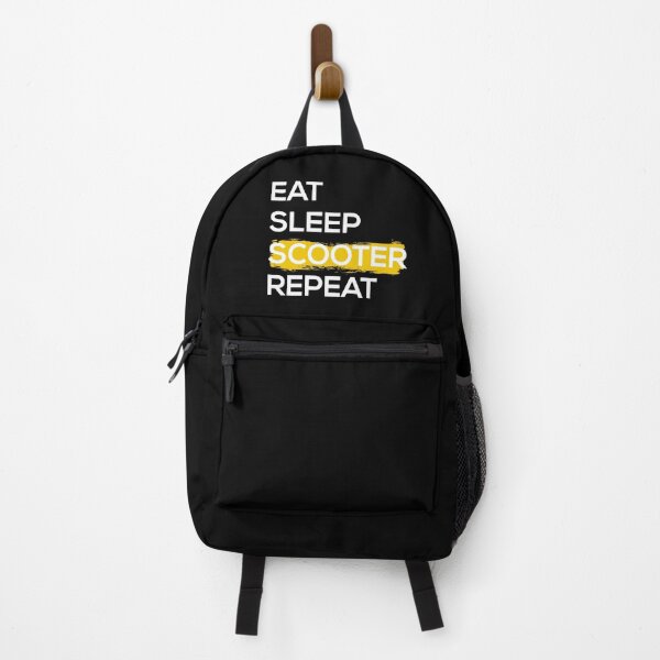 Artikelvorschau, Eat Sleep Scooter Repeat II entworfen und verkauft von Lemon Pepper.