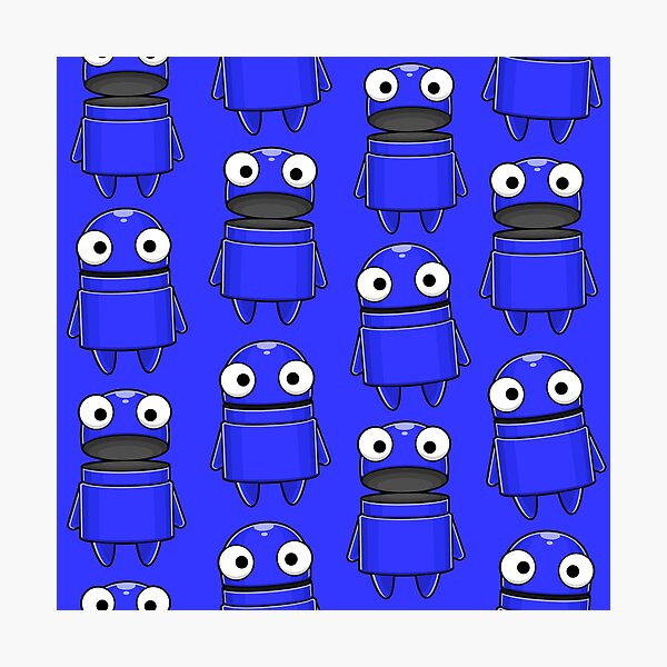 Item preview, REPO Game Character Seamless Pattern designed and sold by Kubala Designs.