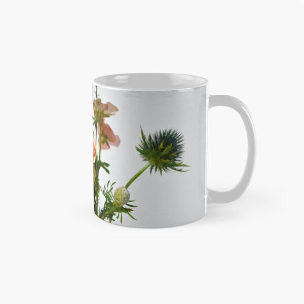 Item preview, Soft Pastel Flower Bouquet with Thistle and Ranunculus designed and sold by LukianArtPrint.