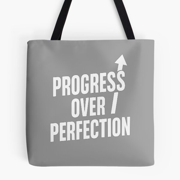 Item preview, Progress Over Perfection designed and sold by PastimeMastery.