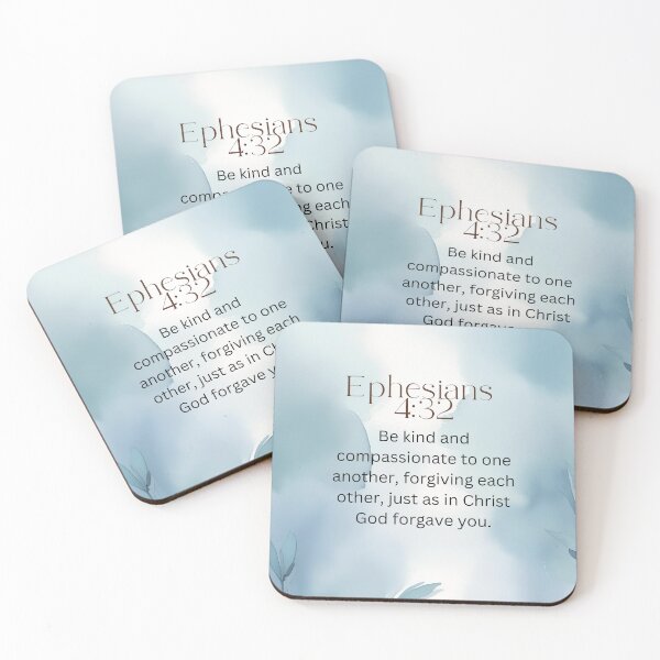 Item preview, Ephesians 4:32 Christian Bible Verse Image designed and sold by Our Bible Journey.