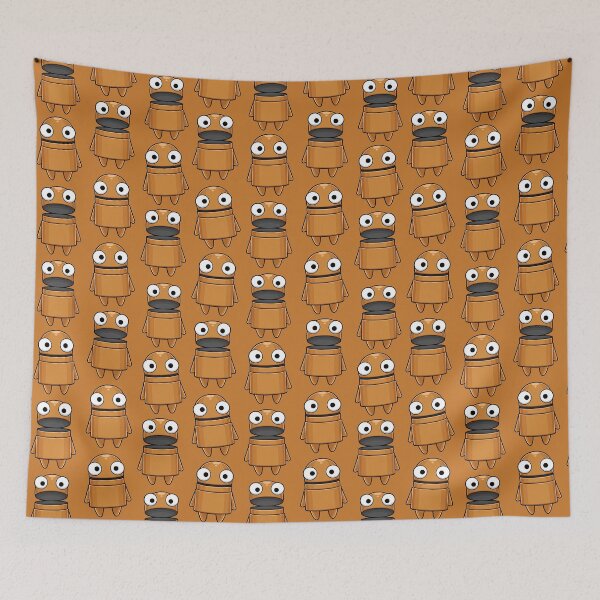 Item preview, REPO Game Character Seamless Pattern designed and sold by Kubala Designs.