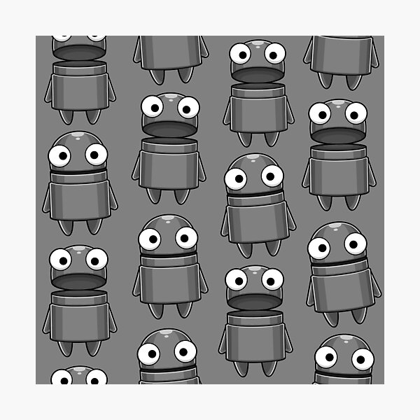 Item preview, REPO Game Character Seamless Pattern designed and sold by Kubala Designs.