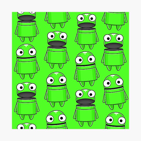 Item preview, REPO Game Character Seamless Pattern designed and sold by Kubala Designs.