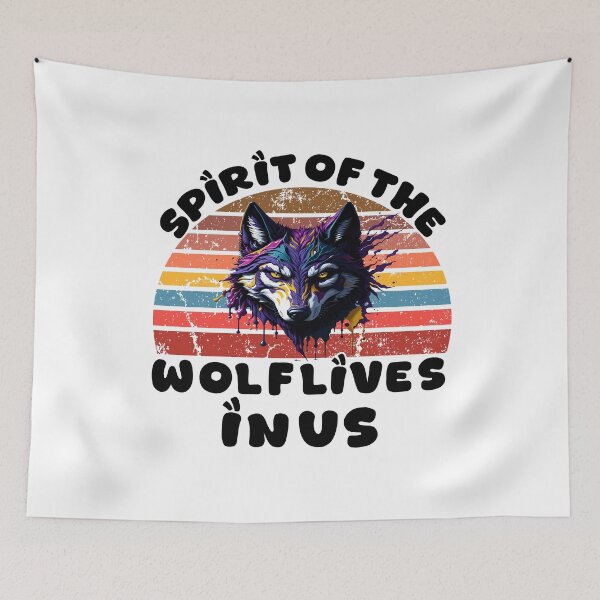 Item preview, Spirit Of The Wolf Lives In Us  designed and sold by Suldaanstyle.