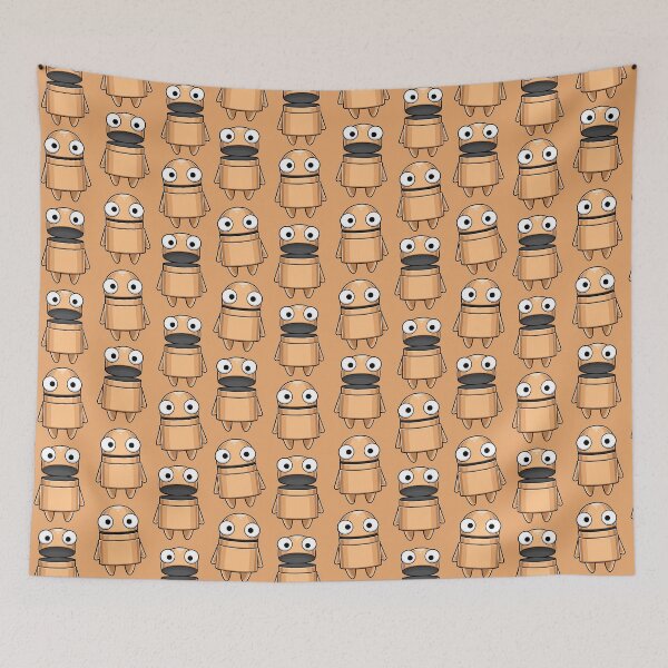 Item preview, REPO Game Character Seamless Pattern designed and sold by Kubala Designs.
