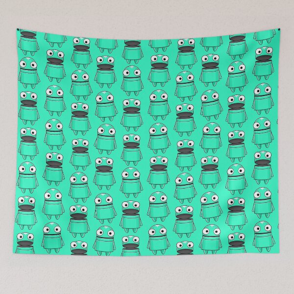 Item preview, REPO Game Character Seamless Pattern designed and sold by Kubala Designs.