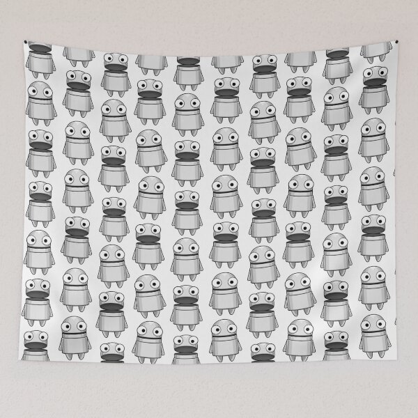 Item preview, REPO Game Character Seamless Pattern designed and sold by Kubala Designs.