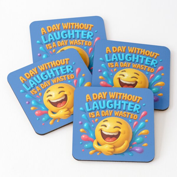 Item preview, A day without laughter – Inspiring humor art designed and sold by Girih.