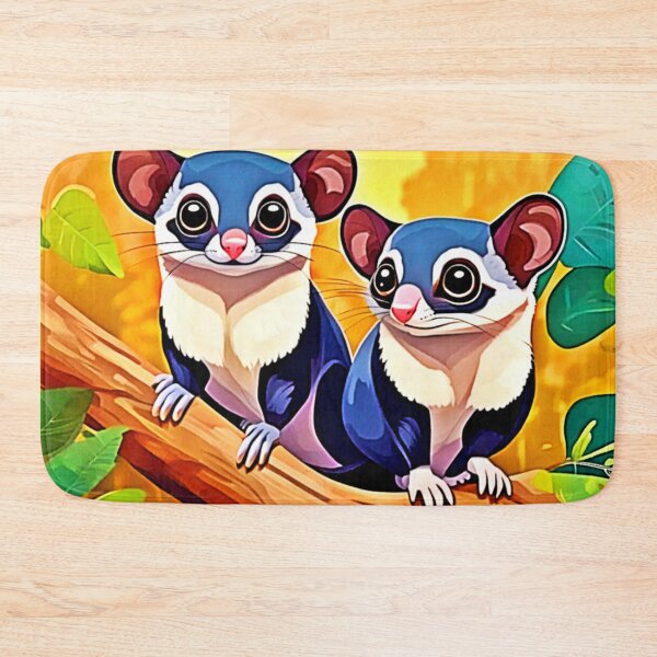 Item preview, Cute Sugar Gliders designed and sold by Health And Fitness Posts e-Store.