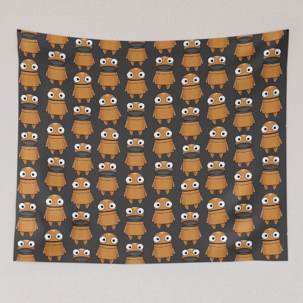 Item preview, REPO Game Character Seamless Pattern designed and sold by Kubala Designs.