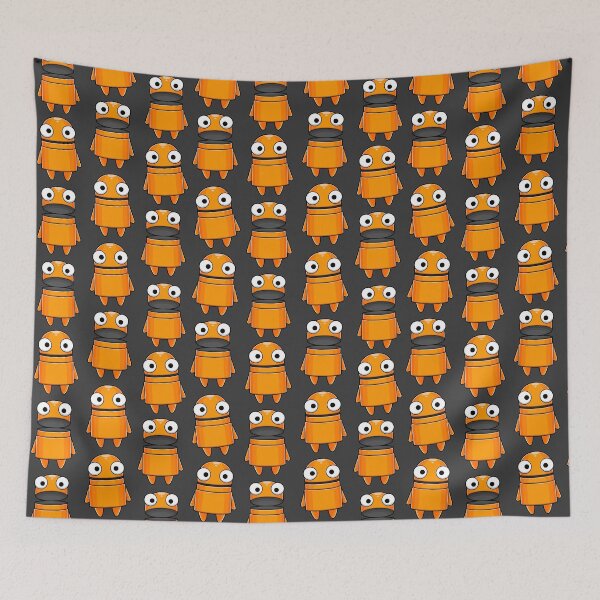 Item preview, REPO Game Character Seamless Pattern designed and sold by Kubala Designs.