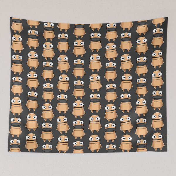 Item preview, REPO Game Character Seamless Pattern designed and sold by Kubala Designs.