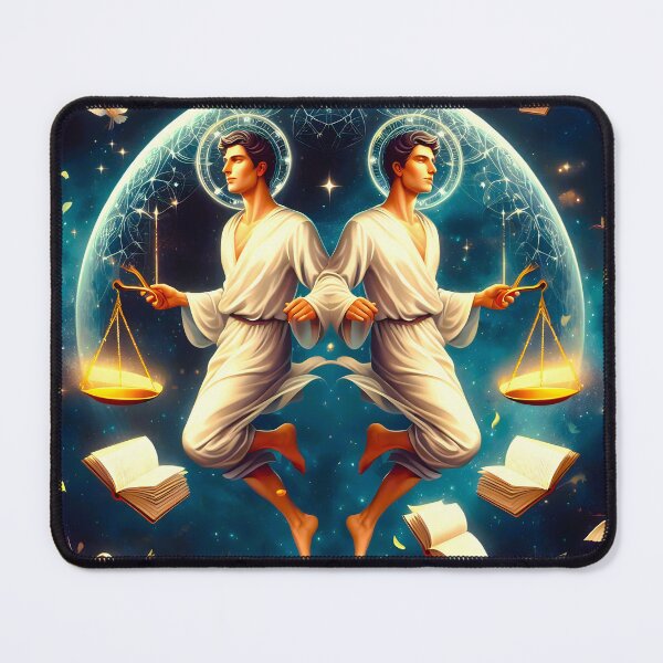 Item preview, Cosmic Harmony: Guardians of Justice and Wisdom designed and sold by Fantabulous.
