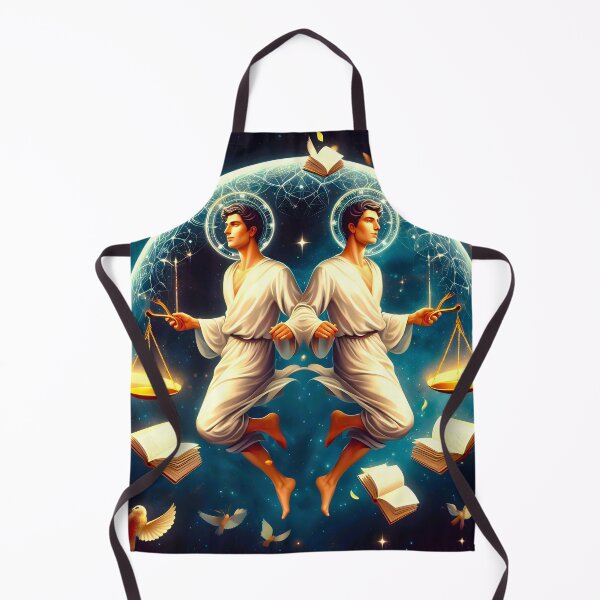 Item preview, Cosmic Harmony: Guardians of Justice and Wisdom designed and sold by Fantabulous.