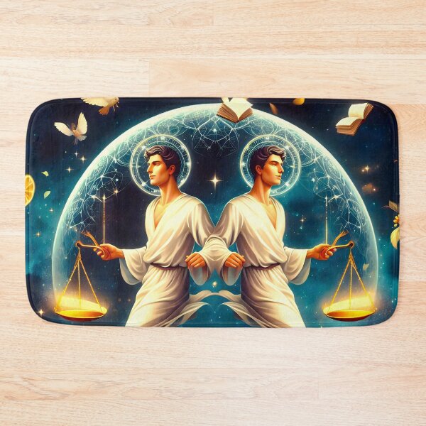 Item preview, Cosmic Harmony: Guardians of Justice and Wisdom designed and sold by Fantabulous.