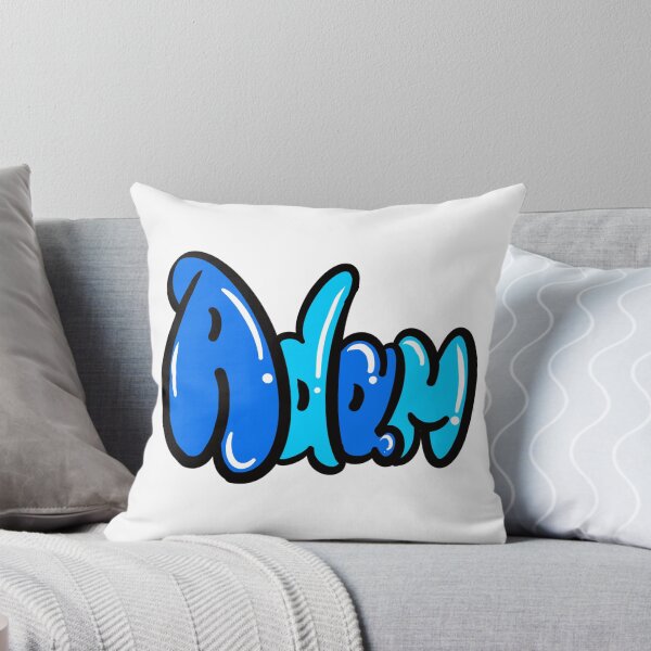 Item preview, Adam name in blue graffiti calligraphy Top 10 best personalised gifts for boys Adam designed and sold by Artonmytee.