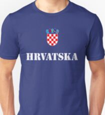Croatie Hrvatska Soccer Football croate T-shirt unisexe