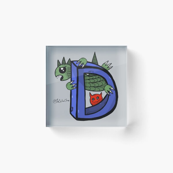 Item preview, The Letter D designed and sold by TheCartoonChaos.