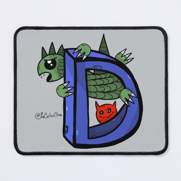 Item preview, The Letter D designed and sold by TheCartoonChaos.