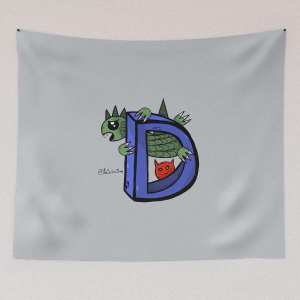 Item preview, The Letter D designed and sold by TheCartoonChaos.