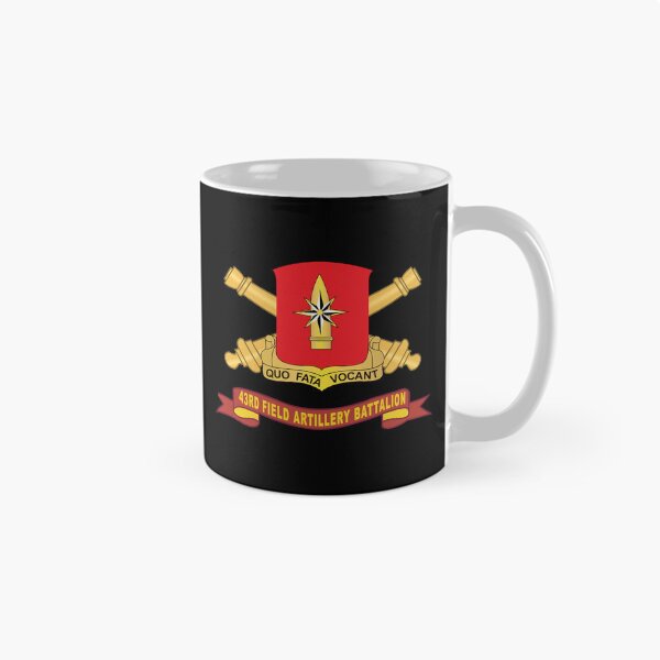 Item preview, 43rd Field Artillery Battalion - Red w Br - Ribbon X 300 designed and sold by Military Insignia Products.