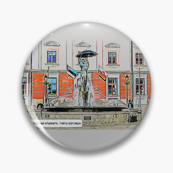 Item preview, Comic - Tartu Students' Kiss Fountain designed and sold by HatiySkoll.