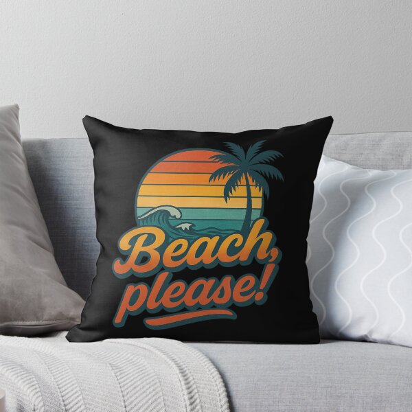 Item preview, Beach, Please! – Retro Sunset Ocean Vibes Design designed and sold by Kampendesigns.