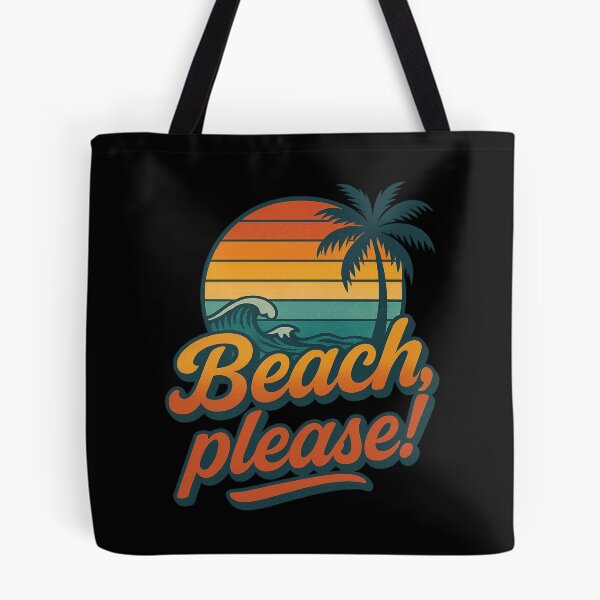 Item preview, Beach, Please! – Retro Sunset Ocean Vibes Design designed and sold by Kampendesigns.