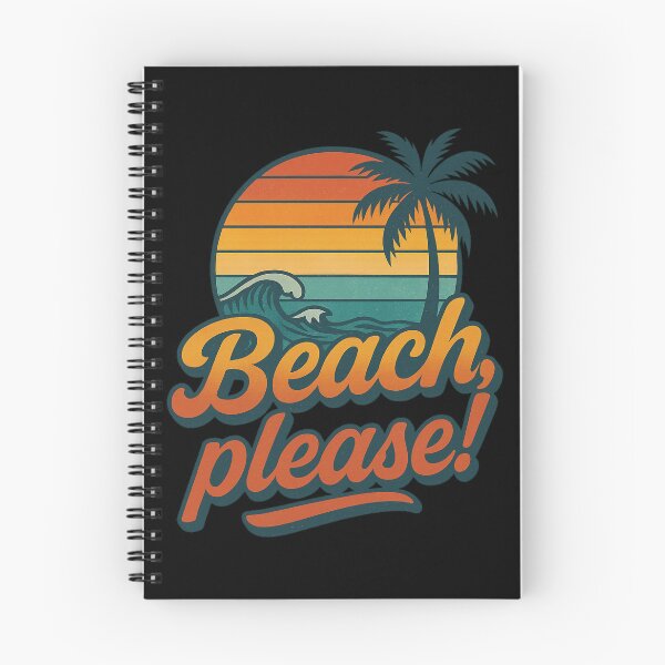 Item preview, Beach, Please! – Retro Sunset Ocean Vibes Design designed and sold by Kampendesigns.