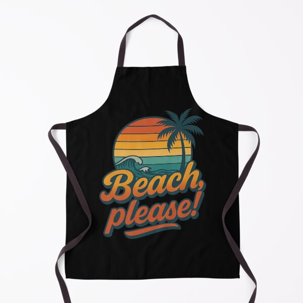 Item preview, Beach, Please! – Retro Sunset Ocean Vibes Design designed and sold by Kampendesigns.