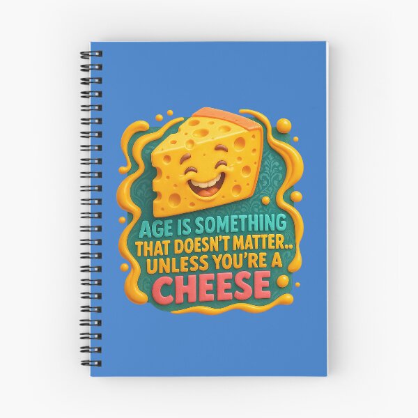 Item preview, Age only matters when it comes to cheese – Humorous wisdom designed and sold by Girih.