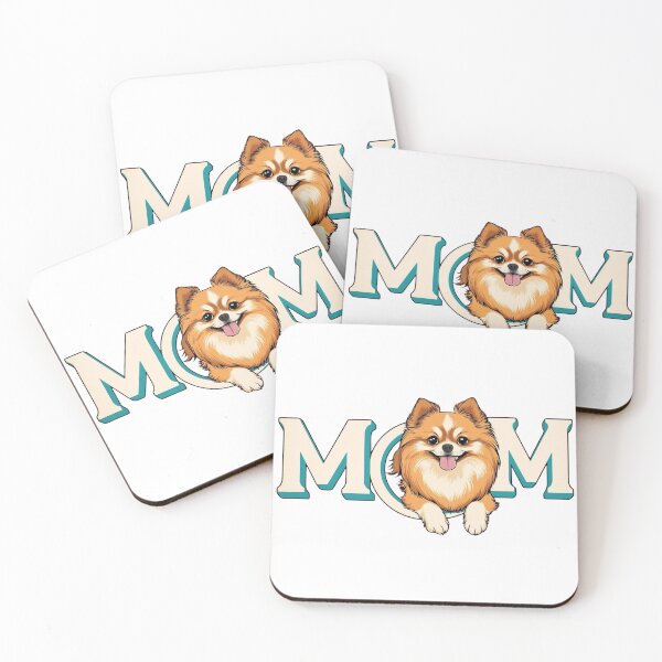 Artikelvorschau, Mama Pomeranian Papillon Liebhaber Retro entworfen und verkauft von hemp3x.