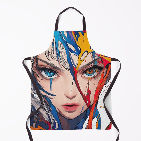 Item preview, Vibrant Portrait Of Fierce Girl In Streetwear designed and sold by Piotrek0001.