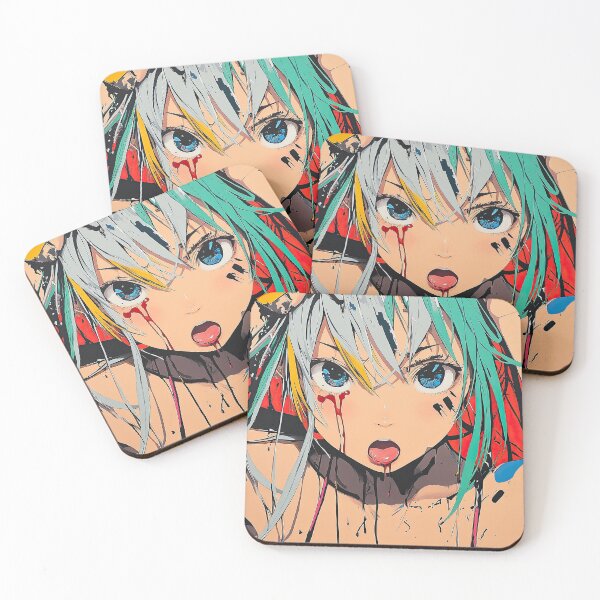 Item preview, Anime Inspired Girl With Eyes Expression designed and sold by Piotrek0001.