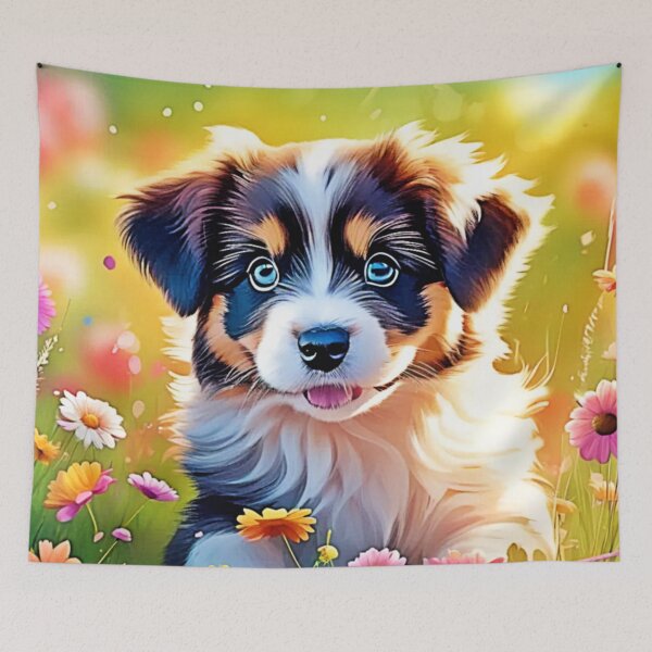 Item preview, Happy Aussie Puppy Design designed and sold by Health And Fitness Posts e-Store.