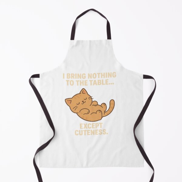 Item preview, Cute Cat Lying Down – "I Bring Nothing to the Table Except Cuteness" designed and sold by Chaaaaud.