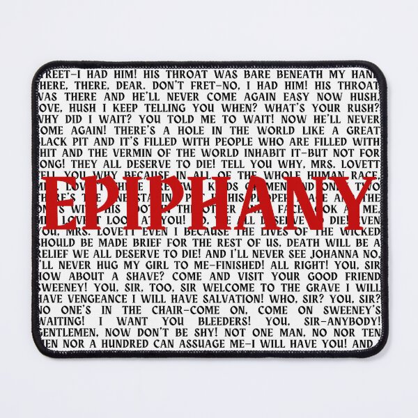 Item preview, Sweeney Todd lyrics designed and sold by broadwaygirl142.
